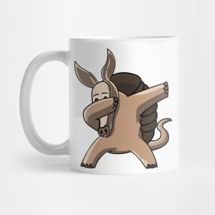 'Dabbing Armadillo' Funny Dabbing Animal Gift Mug